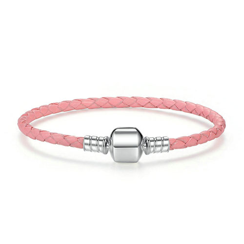 Bracelet/Jonc En Cuir De Vache Showman - Style Équestre