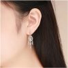 Boucles d'oreilles en argent attrape rêves