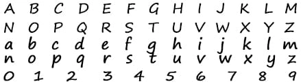Alphabet collier 2 anneauxNDXOF