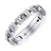 Gourmette personnalisée bracelet magnétique ce tres joli bijou et le cadeau ideal à partager en couple bracelet personnalisable pour homme