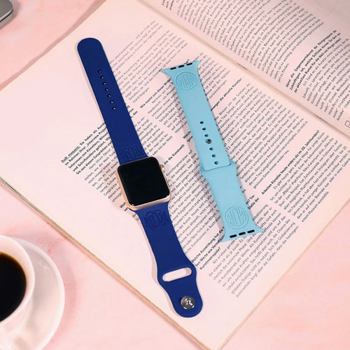 Bracelet personnalisé pour apple watch bracelet à graver avec prénom