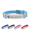 Bracelet enfant personnalisé avec numéro de téléphone