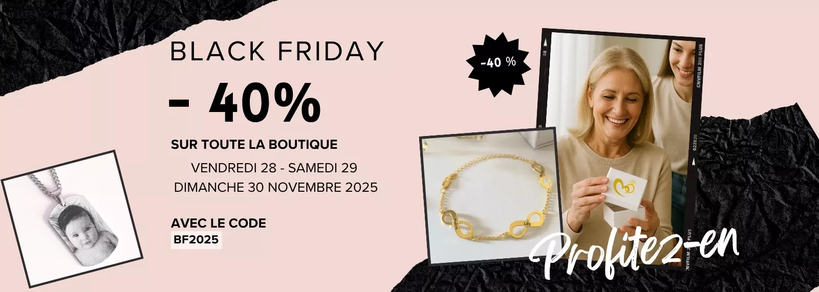 Collier photo personnalisé - Les Bijoux de Mélanie