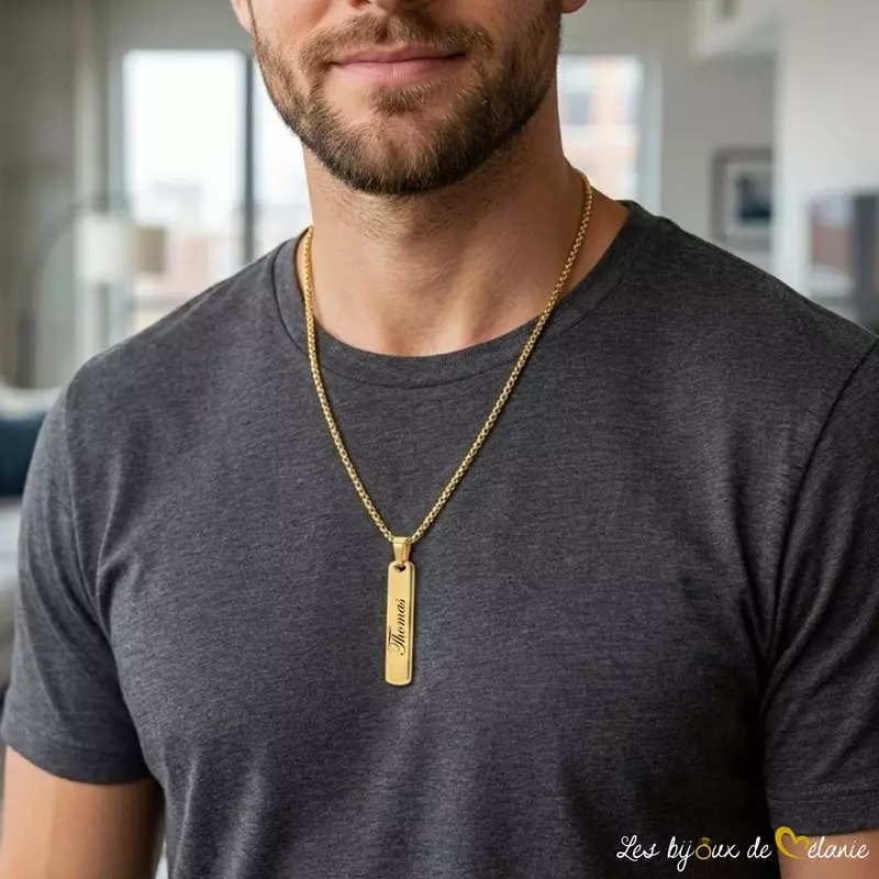 Bijou gravé fabriqué en France - Les Bijoux de Mélanie