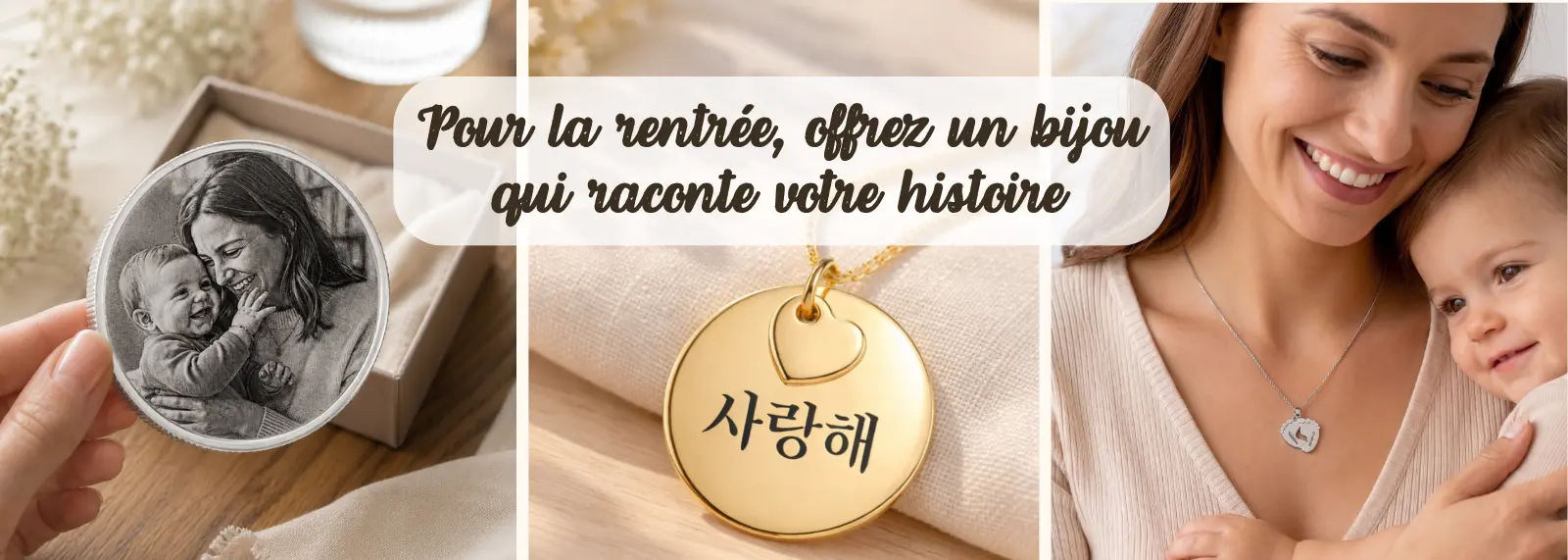 Collier photo personnalisé - Les Bijoux de Mélanie