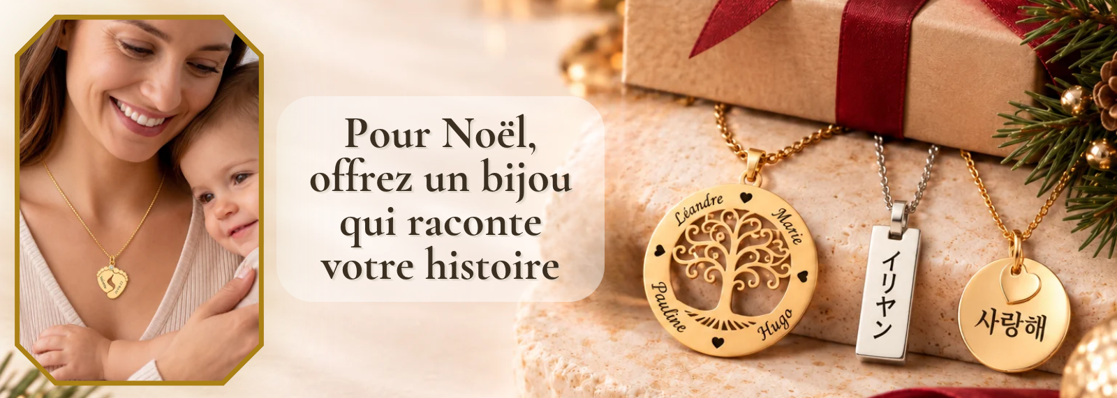 Collier photo personnalisé - Les Bijoux de Mélanie